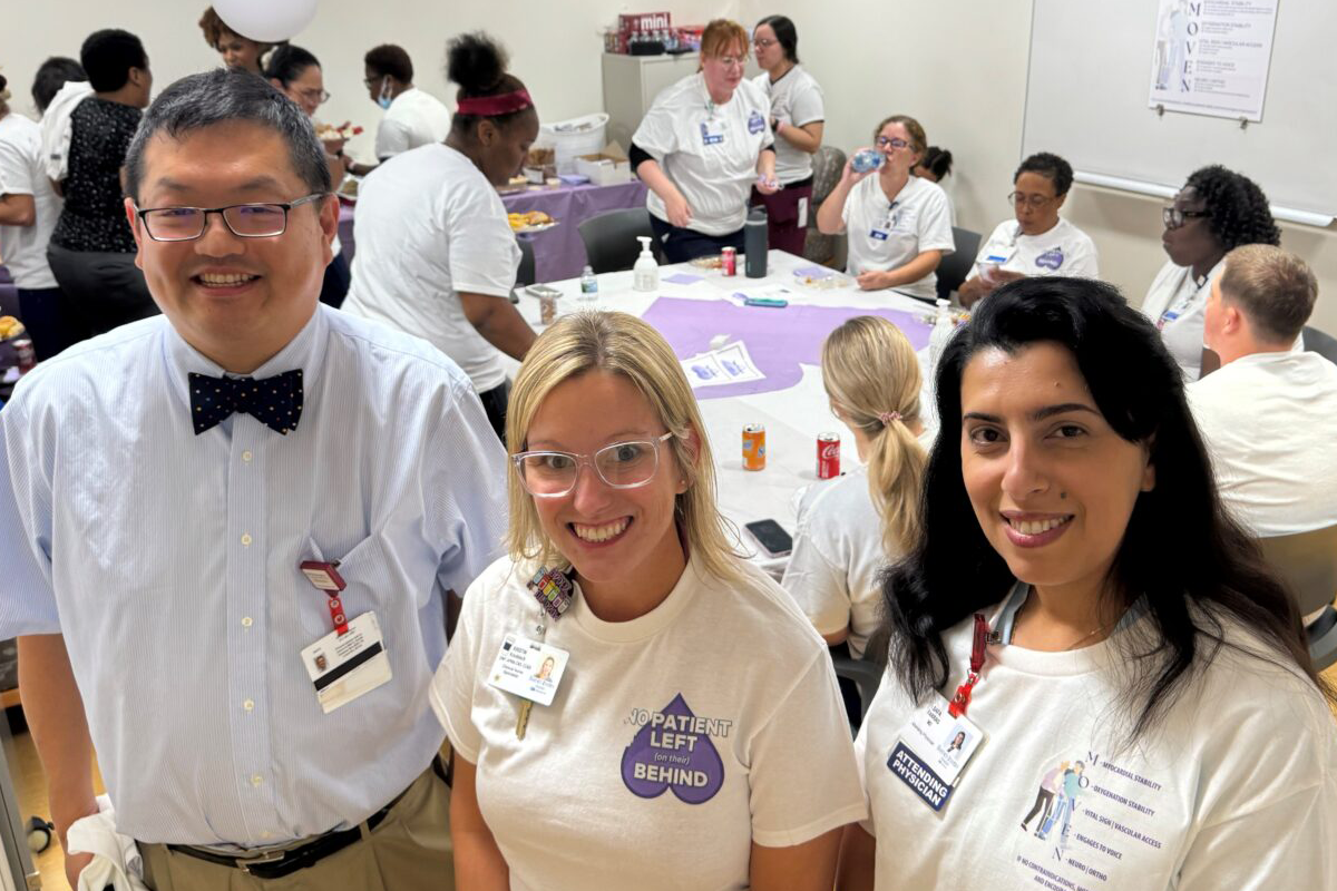 Safa Farrag, MD, Rob Young, MD, and Kristin Knobloch, DNP, Nominated for Friends of Rehab Award