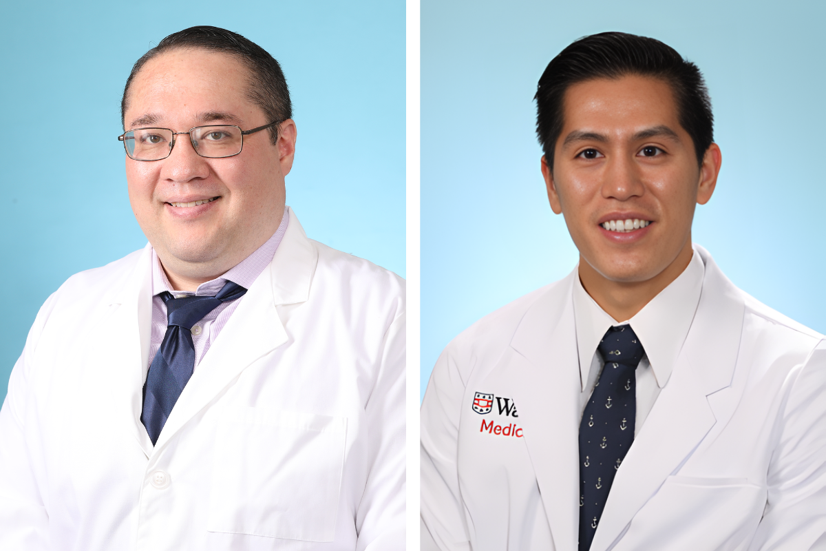 Timothy Ackerman, MD, and Tony Dao, MD, Win Teaching Award