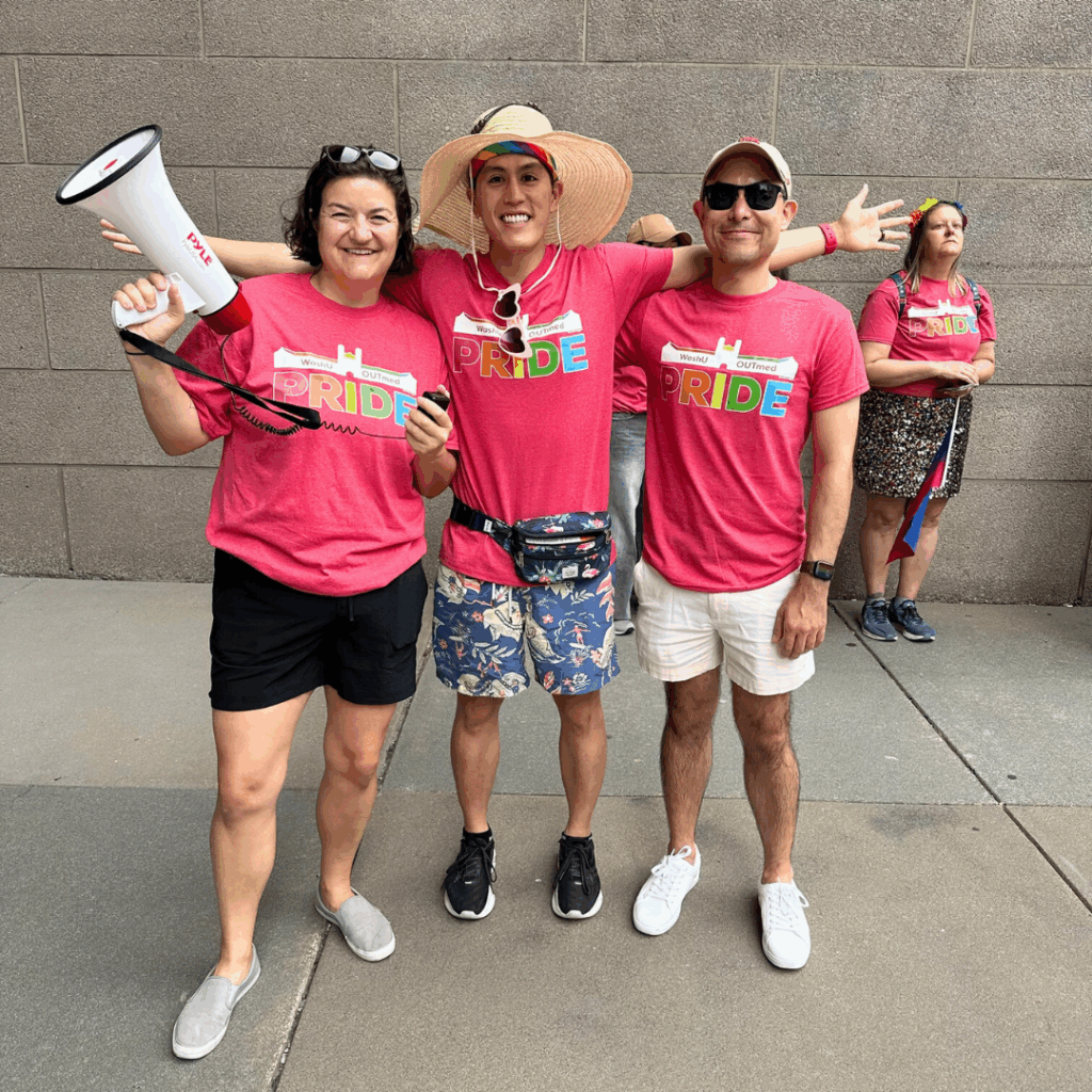 Pride Parade, Dr. Dao (middle)