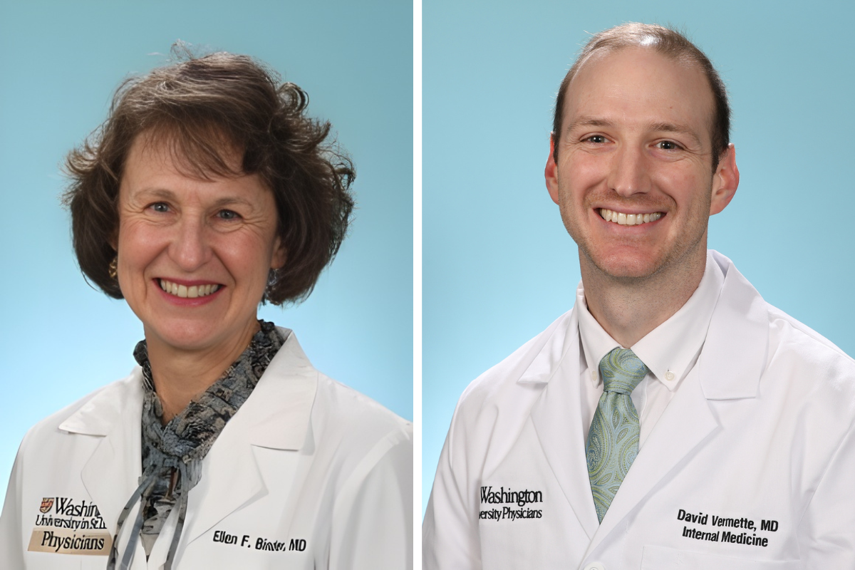 Binder and Vermette inducted into WashU Academy of Educators