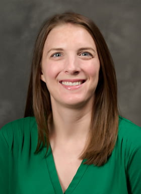 Portrait of Beth Prusaczyk, PhD, MSW