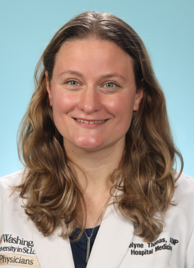 Portrait of Evelyne Thomas, AGACNP-BC