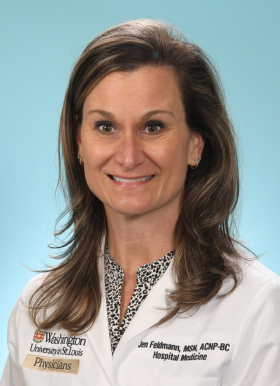 Portrait of Jennifer Feldmann, MSN, ACNP-BC