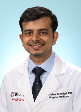 Portrait of Abhishek Bhandari, MD