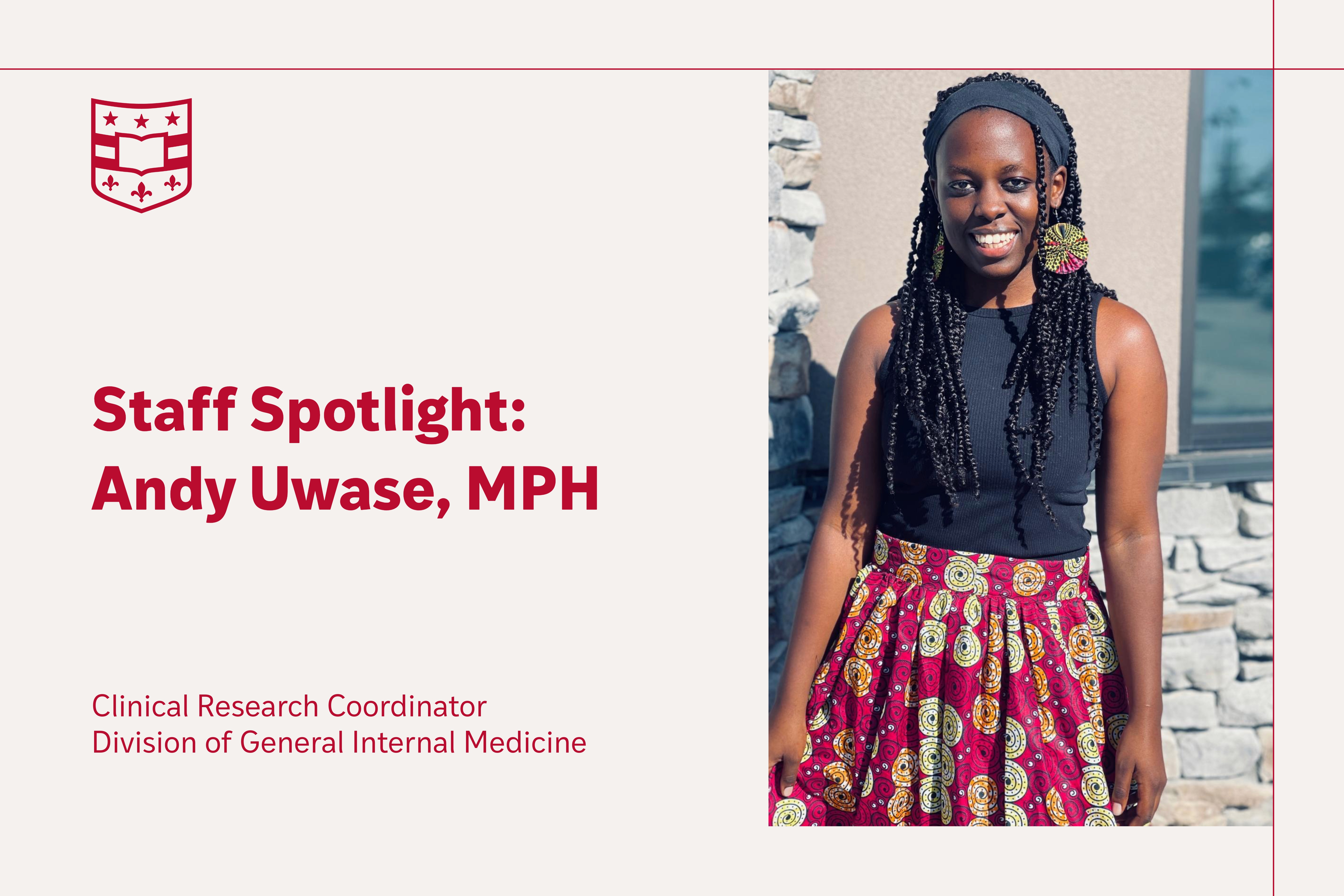 Staff Spotlight: Andy Uwase